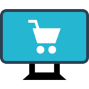 commerce and shopping,shopping cart,monitor,screen,online shop ok 